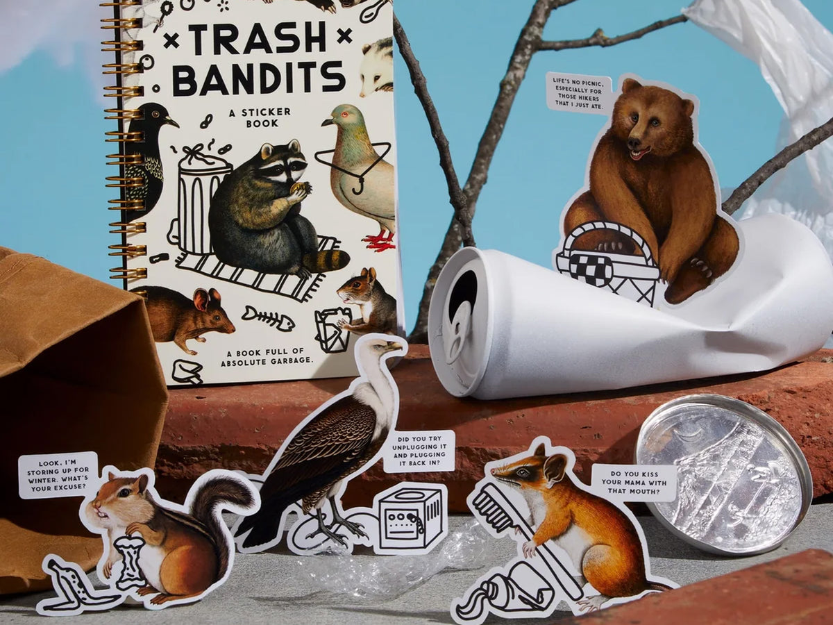 Trash Bandits Sticker Book