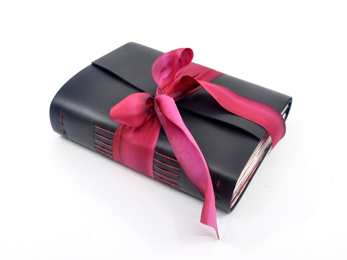 English Garden One of a Kind Leather Journal