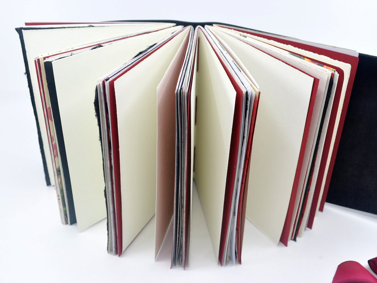 English Garden One of a Kind Leather Journal