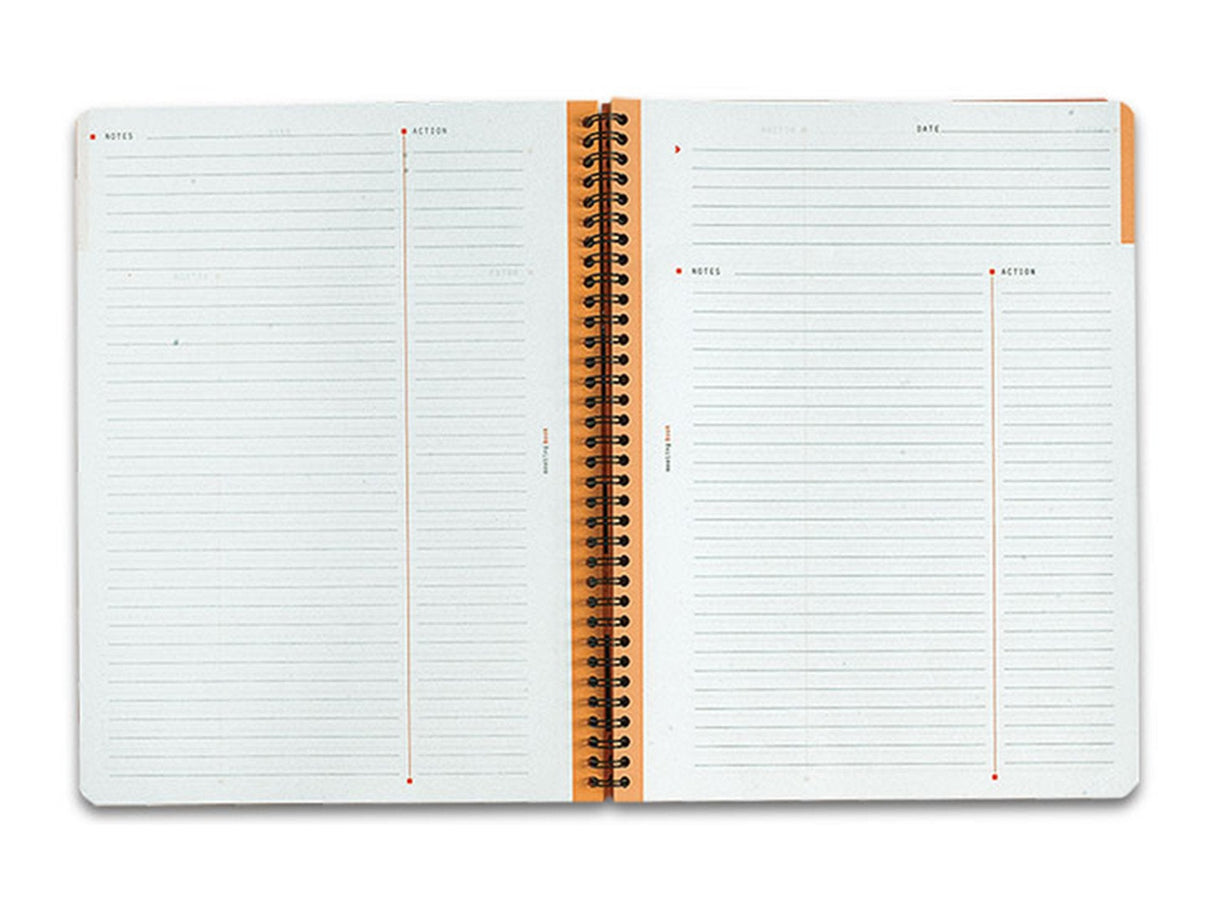 Rhodia Spiral A5+ Meeting Book