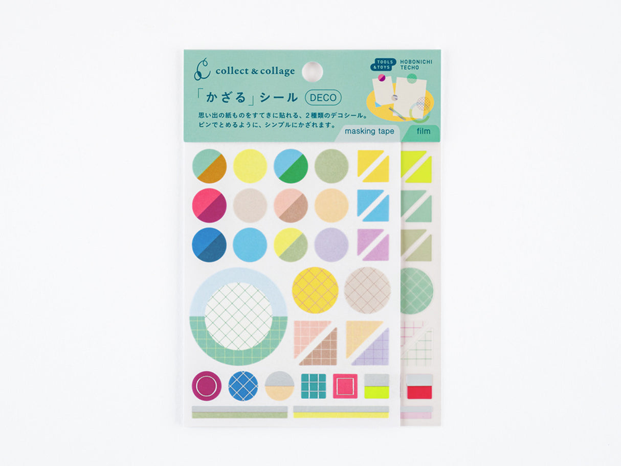 Collect & Collage: Collage Stickers - Deco