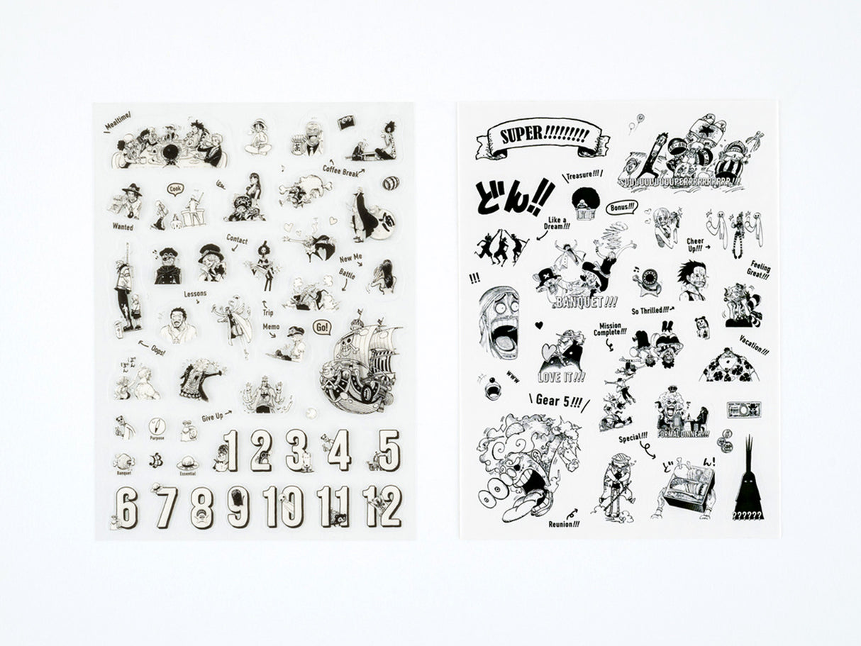 October ONE PIECE magazine Sticker Set - Daily / SUPER!!!