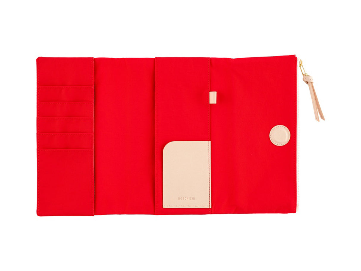 Hobonichi Techo Weeks Cover - Tragen: Red