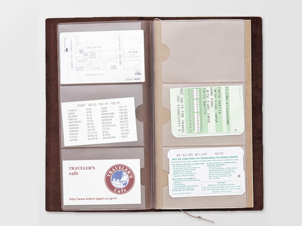 007 Card File TRAVELER'S Notebook - Regular Size