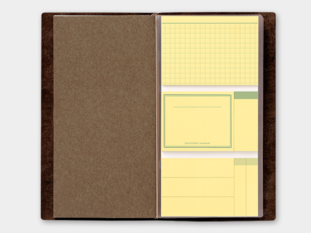 022 Sticky Notes TRAVELER'S Notebook - Regular Size