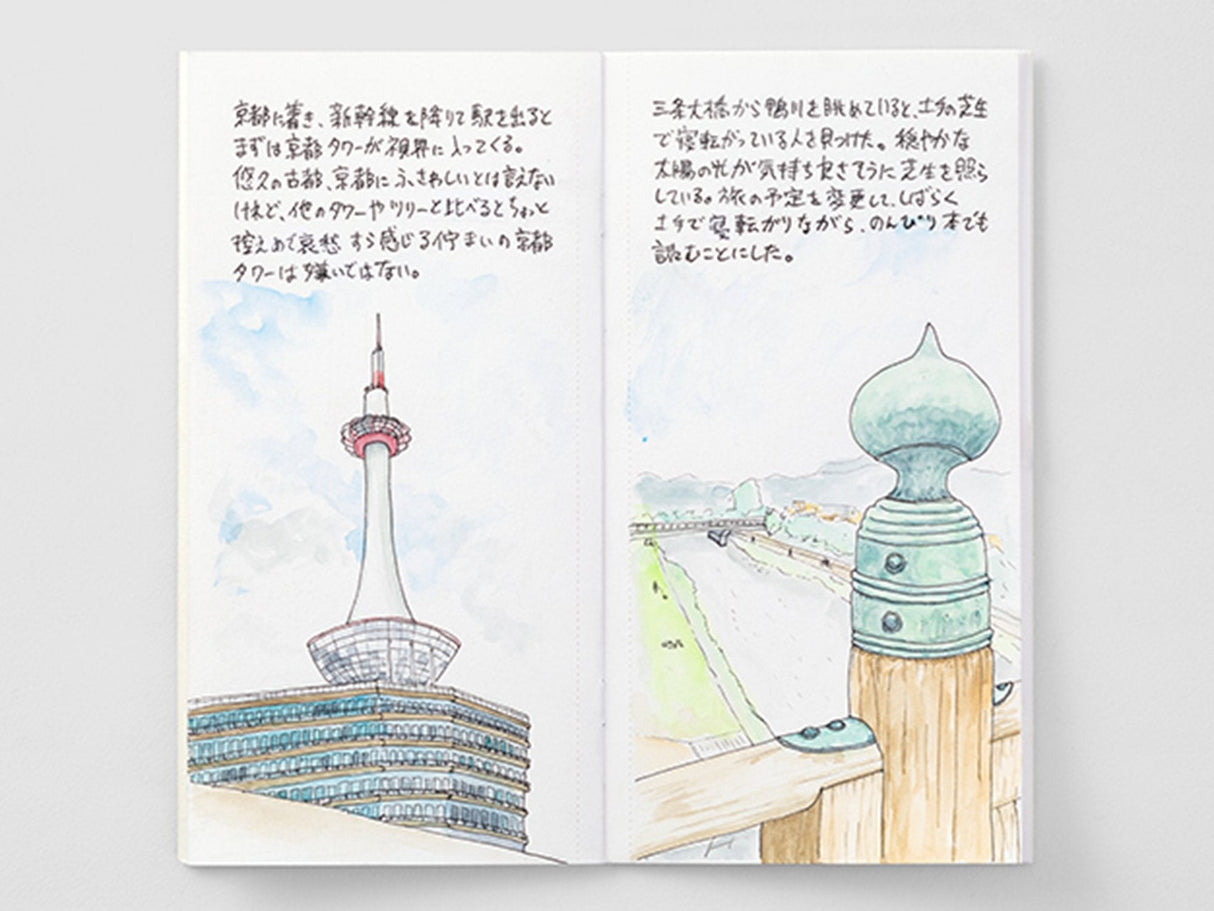 027 Watercolor Paper Refill TRAVELER'S Notebook - Regular Size