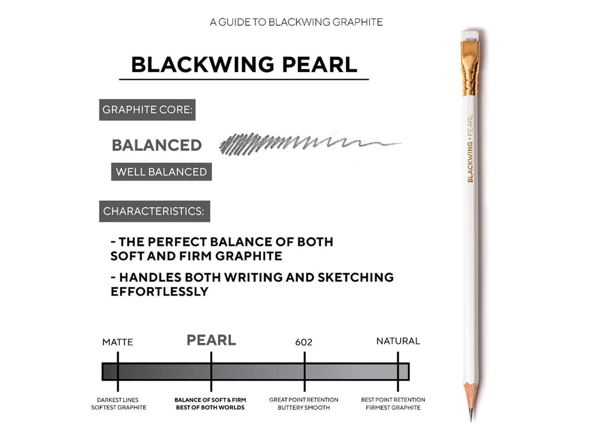 Blackwing Pearl Pencils Set of 12