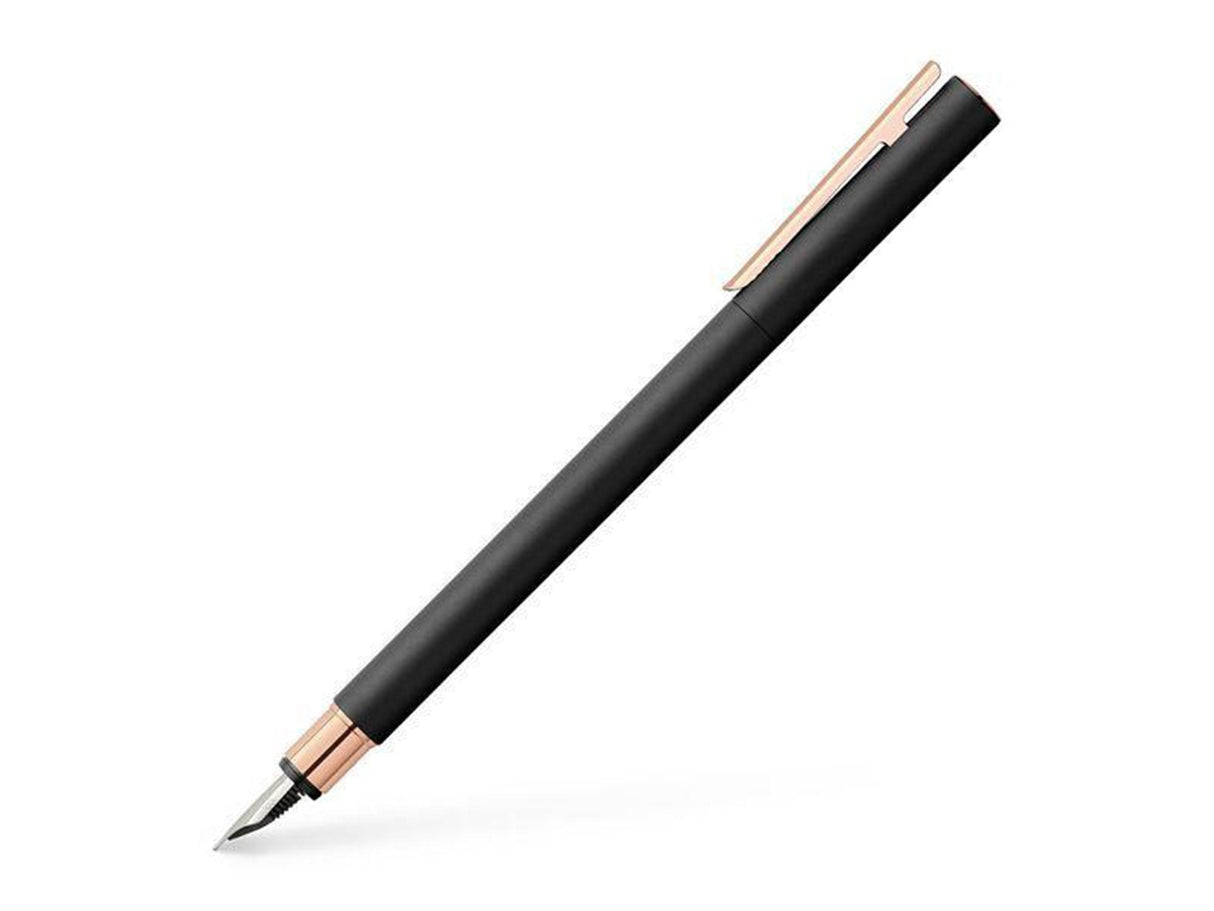 Faber Castell NEO SLIM BLACK MATTE AND ROSE GOLD Collection