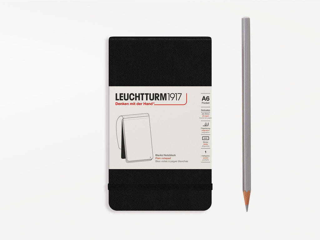 Leuchtturm 1917 Pocket Notepad - Black