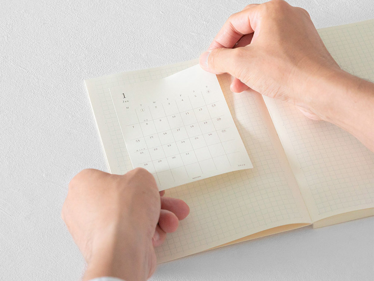 MIdori MD Diary Stickers 2026