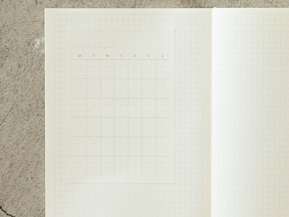 MIdori MD Diary Stickers 2026