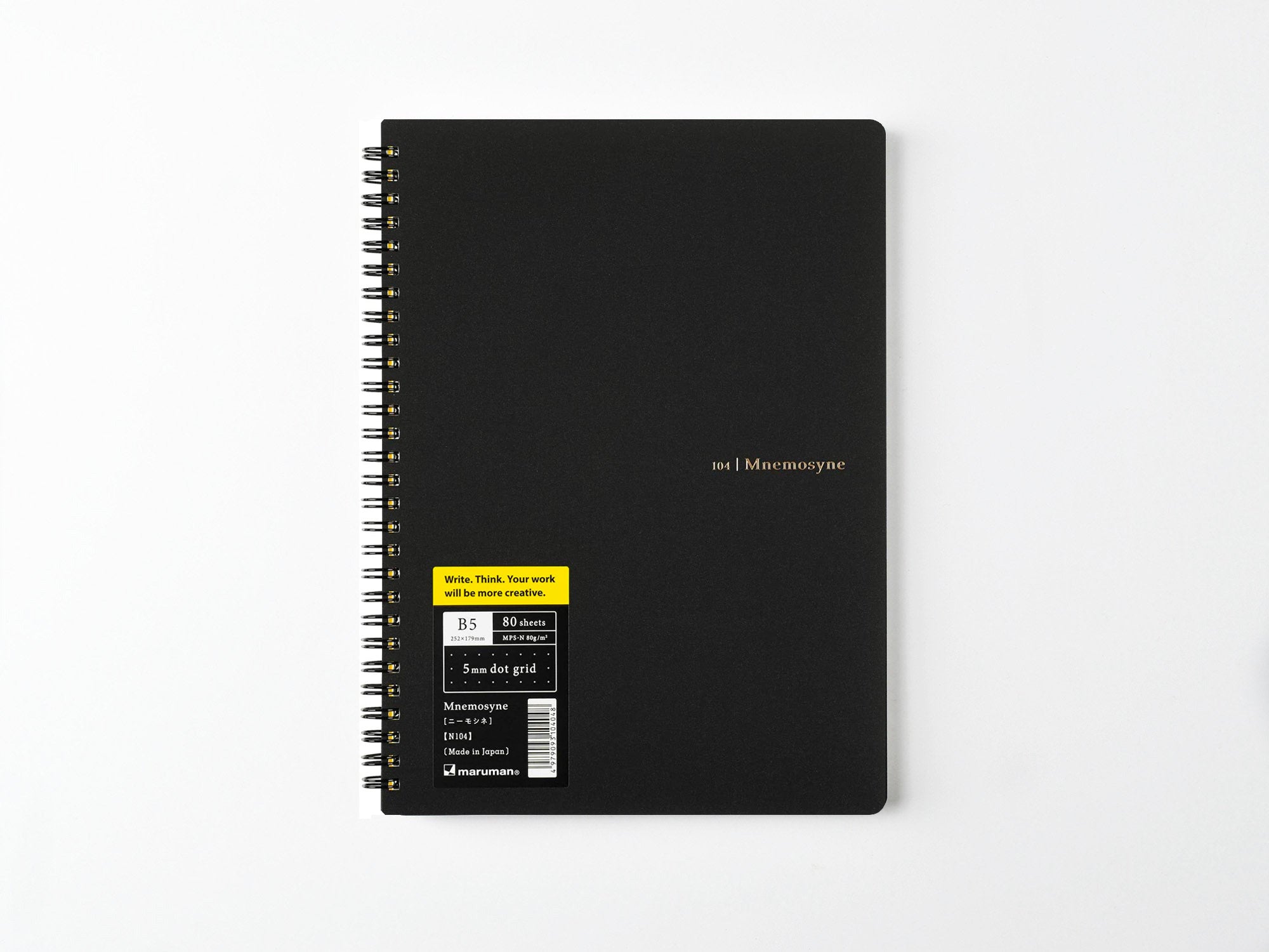 Maruman Mnemosyne Notebook N104 - B5 Dotted – Jenni Bick Custom