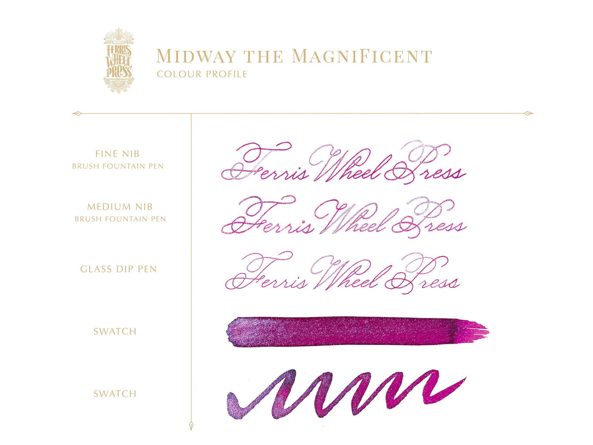 Midway The Magnificent Fountain Pen Ink