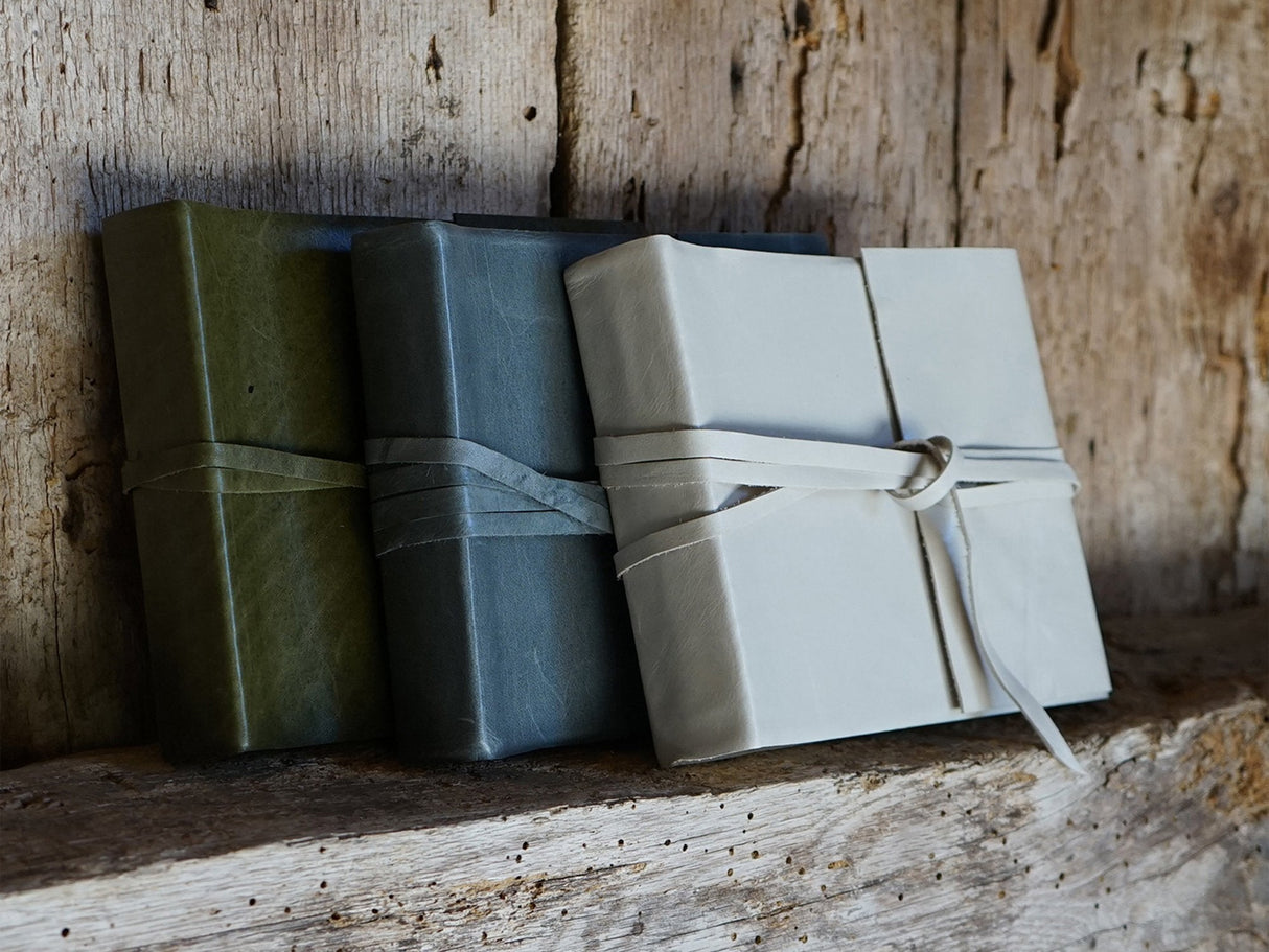 Ophelia Blue Leather Photo Album