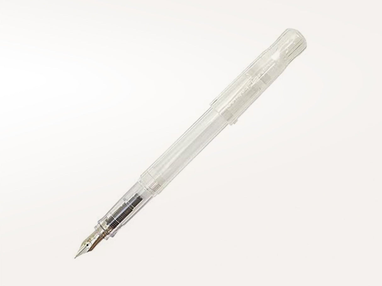 Pilot Kakuno Fountain Pen - Extra Fine - Clear Barrel