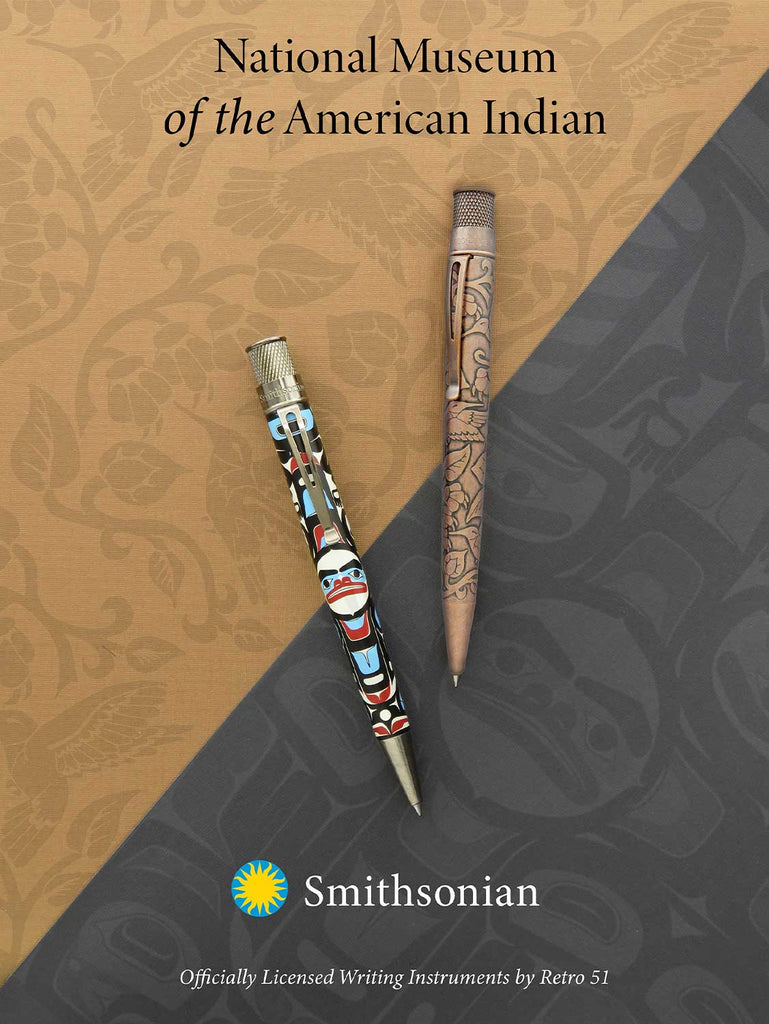 Retro 51 Smithsonian Collection Rollerball Pen - Raven Steals the Sun