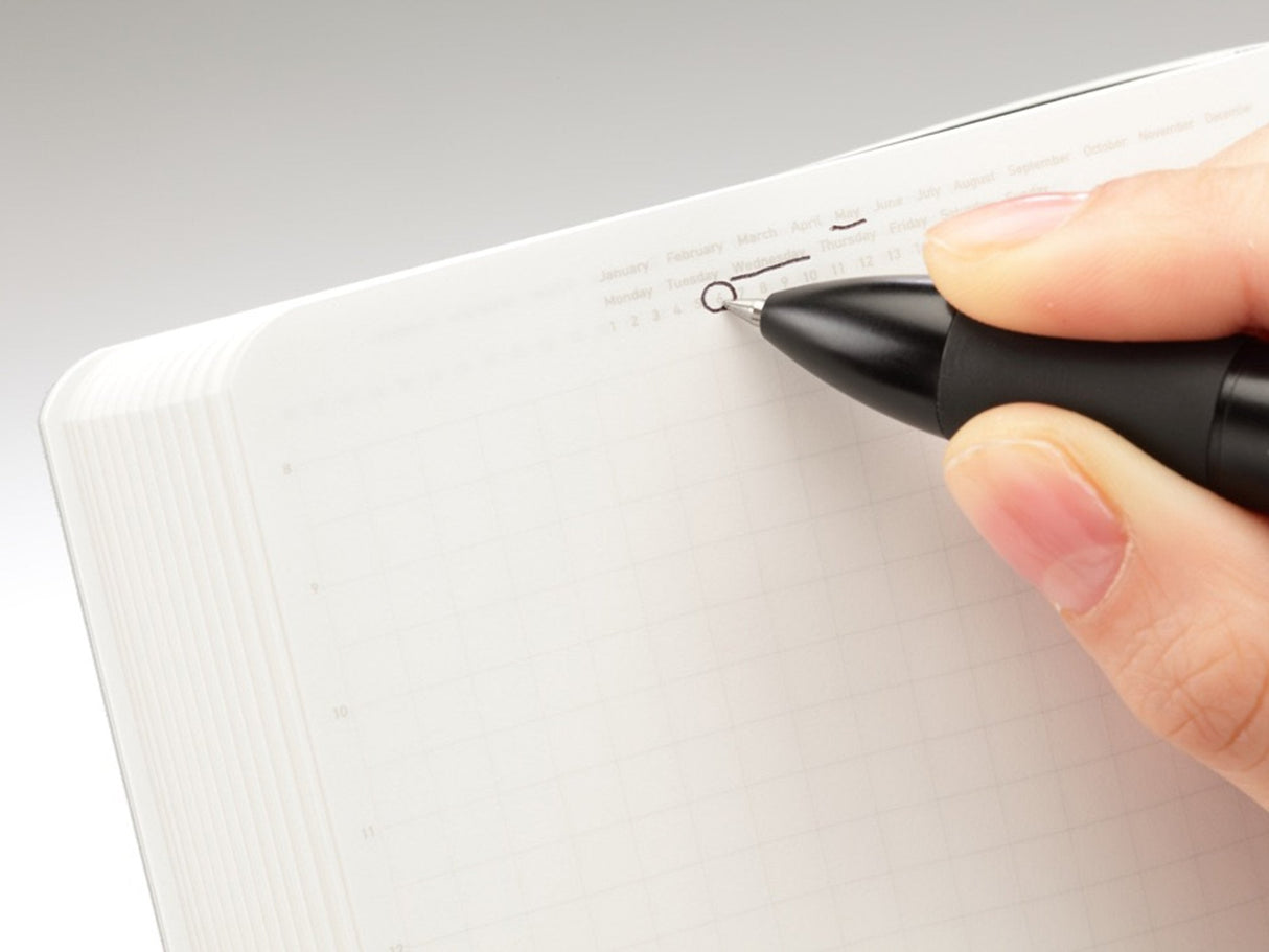 Stalogy Editors Series 365 Days Notebook - Black