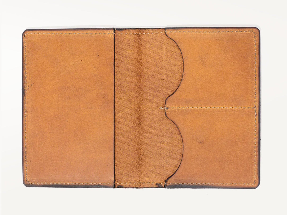 Washington DC Map Leather Passport Wallet