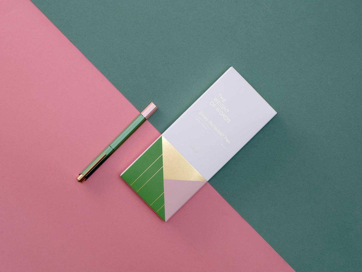 Ystudio Bihex Rollerball Pen - Absinthe