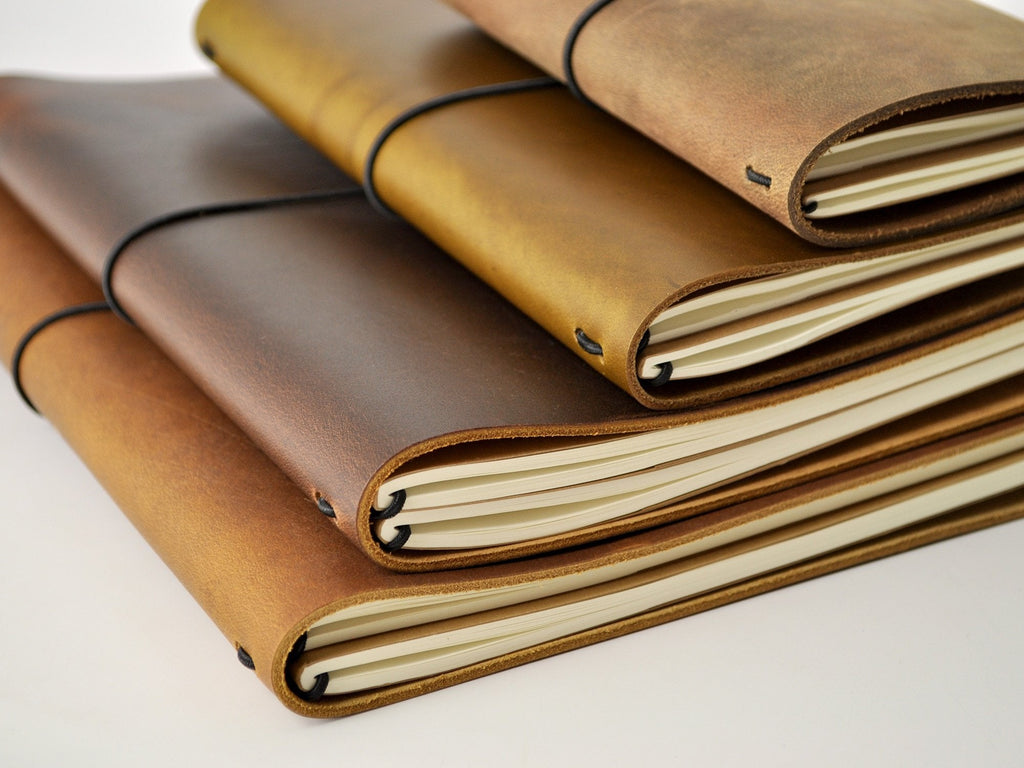 Around The World Refillable Leather Journal