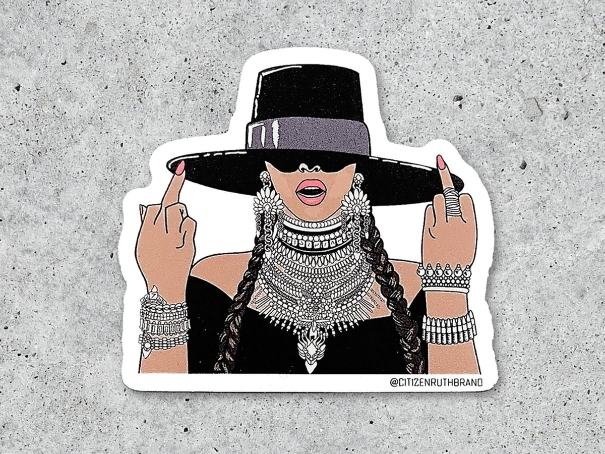 Beyonce Sticker – Jenni Bick Custom Journals