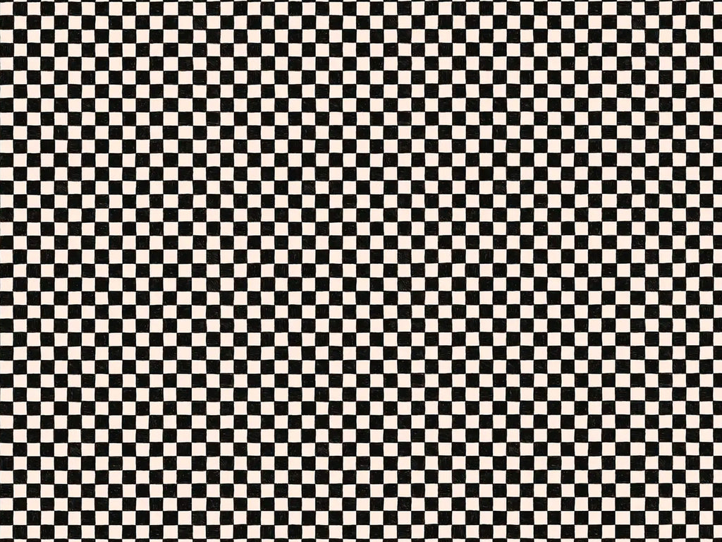 Black Checker Tissue Paper