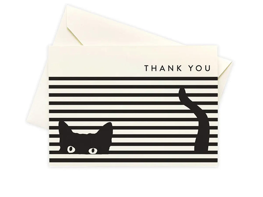 Cat Stripe Boxed Notes