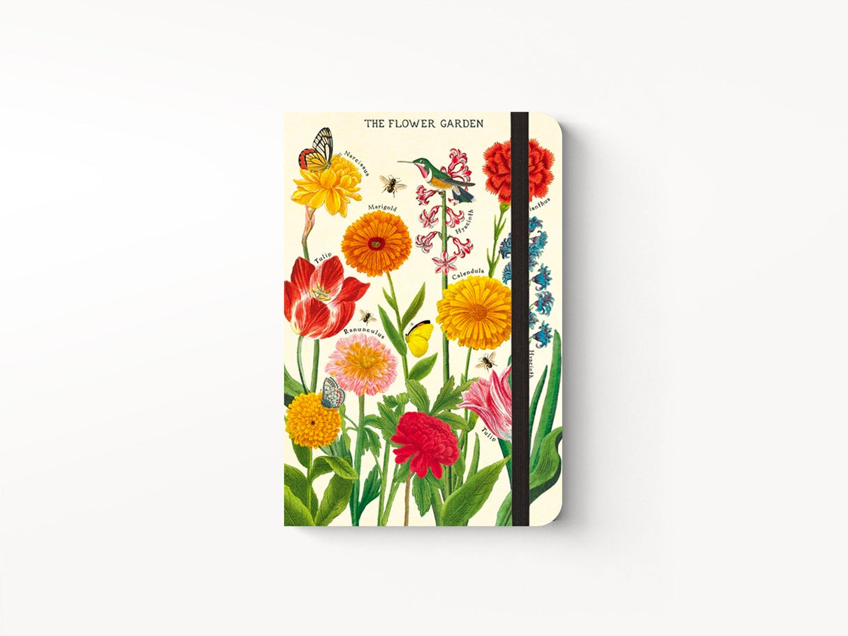 Cavallini Small Vintage Notebook - Flower Garden