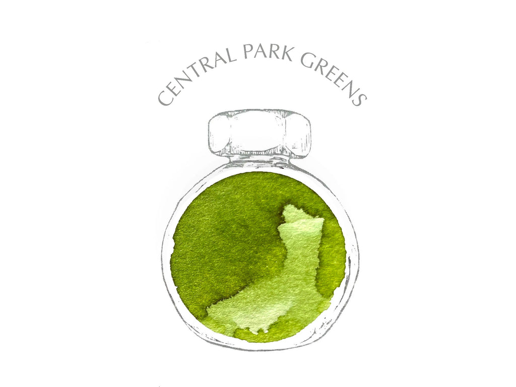 Central Park Greens Fountain Pen Ink