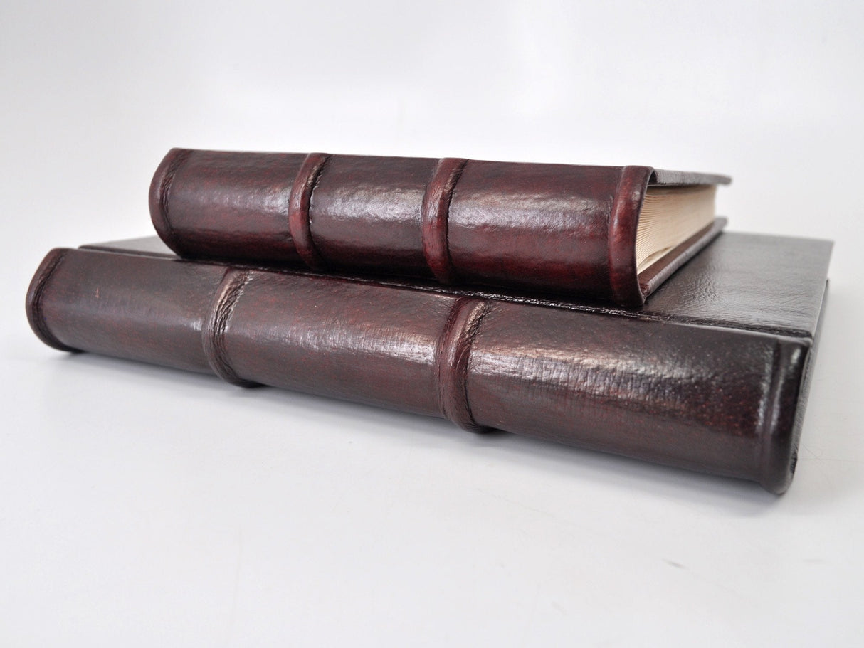 Collezione 14 x 14 Italian Handmade Distressed Leather Photo Album