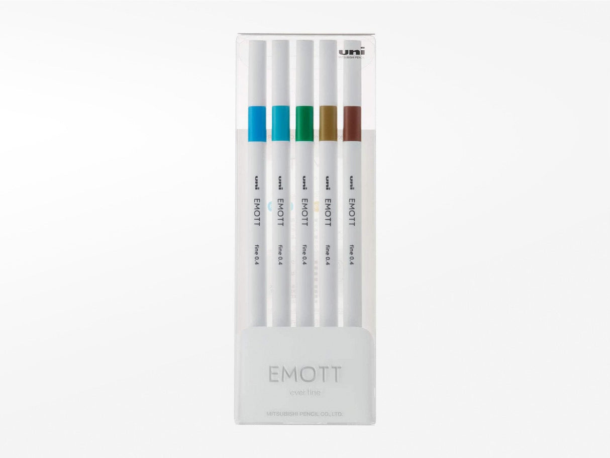 Emott Ever Fine Color Liners Set of 5 - Island Colors