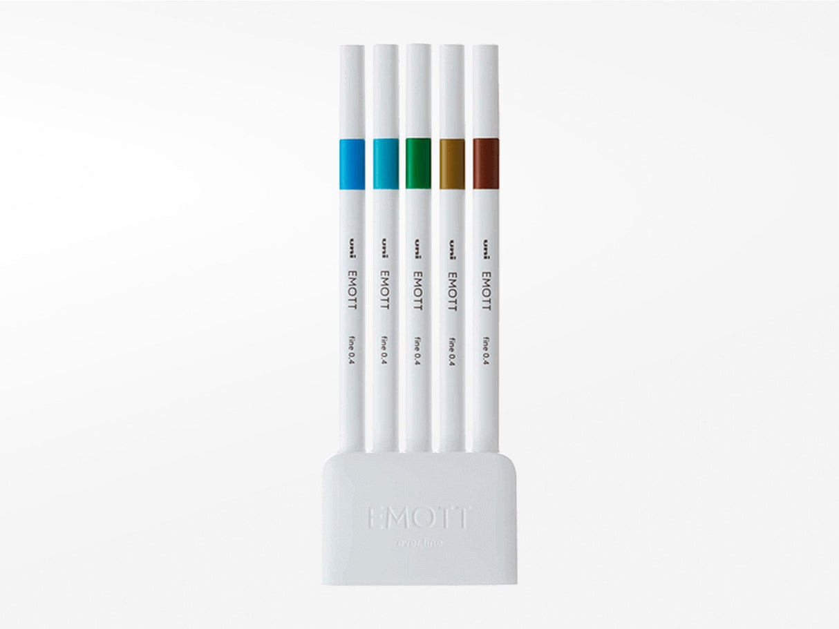 Emott Ever Fine Color Liners Set of 5 - Island Colors