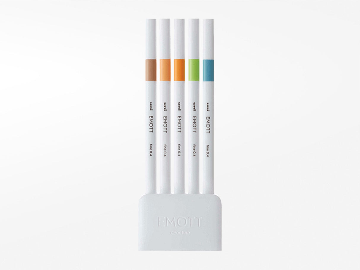 Emott Ever Fine Color Liners Set of 5 - Nature Colors
