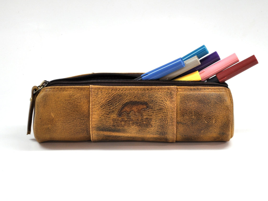 Kodiak Leather Pencil Case