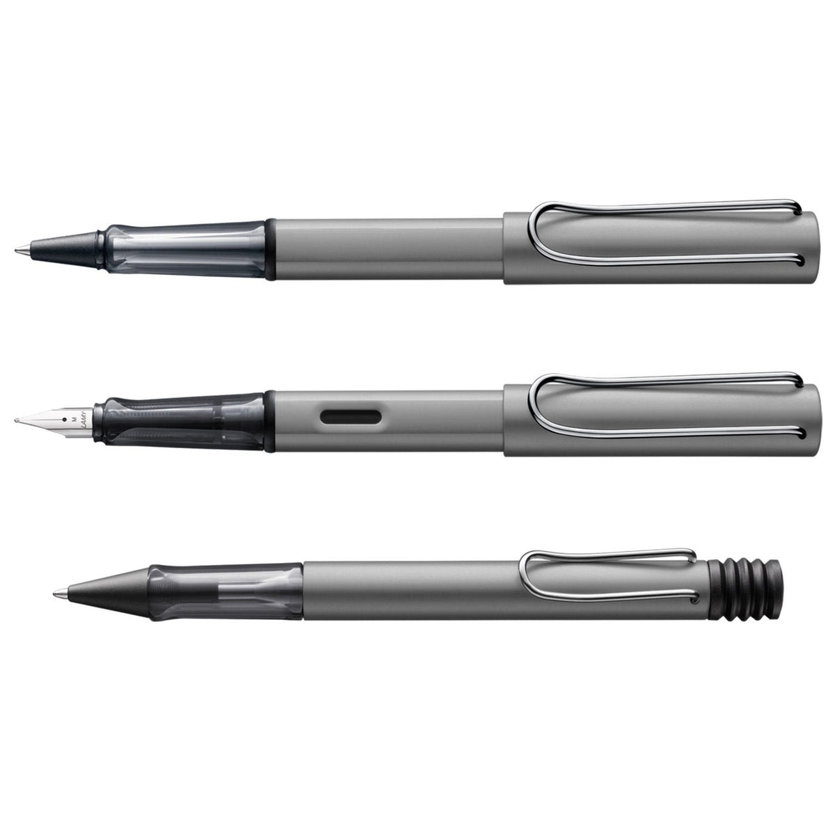 Bolígrafo Lamy AL-Star - Aluminio Ligero, Agarre Ergonómico, Mina M 16 Negra Incluida, Color Azul Petróleo