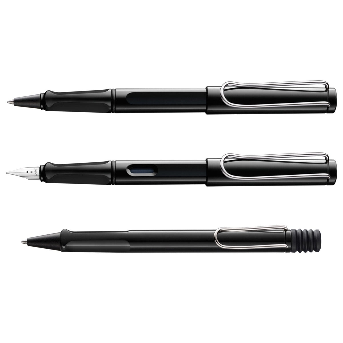 Lamy SAFARI SHINY BLACK Collection – Jenni Bick Custom Journals