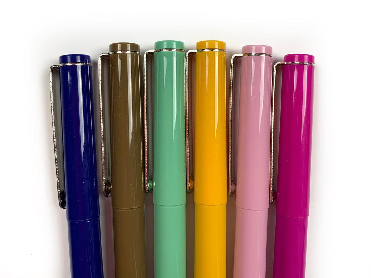 Le Pen Retro Colors - Set of 6 Pens