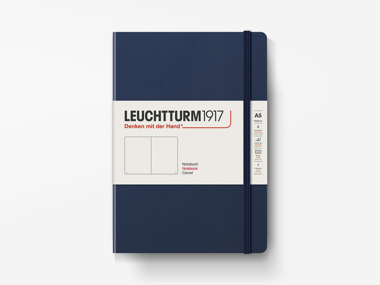 Leuchtturm 1917 Hardcover Notebook - Navy Blue