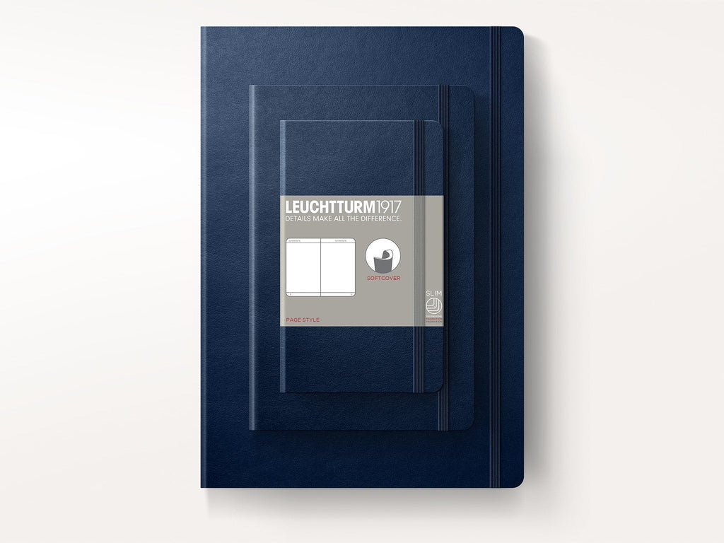 Leuchtturm 1917 Softcover Notebook - Navy Blue