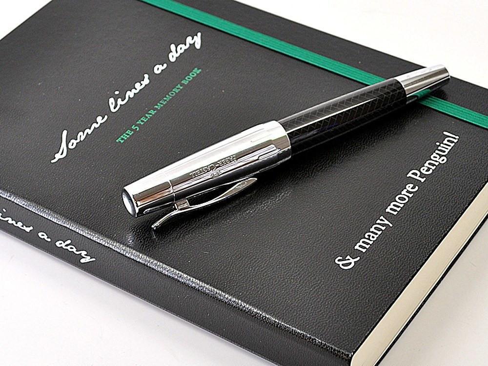 Leuchtturm 1917 Some Lines a Day - 5 Year Journal - Black