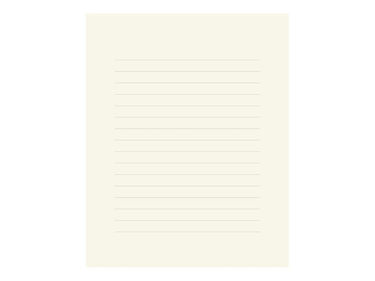 Midori MD Letter Pad Horizontal Ruled