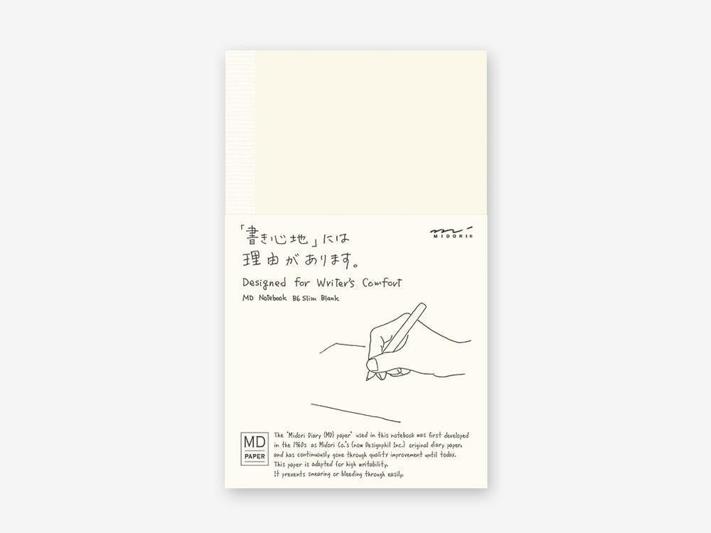 Midori MD Notebook B6 Slim Blank