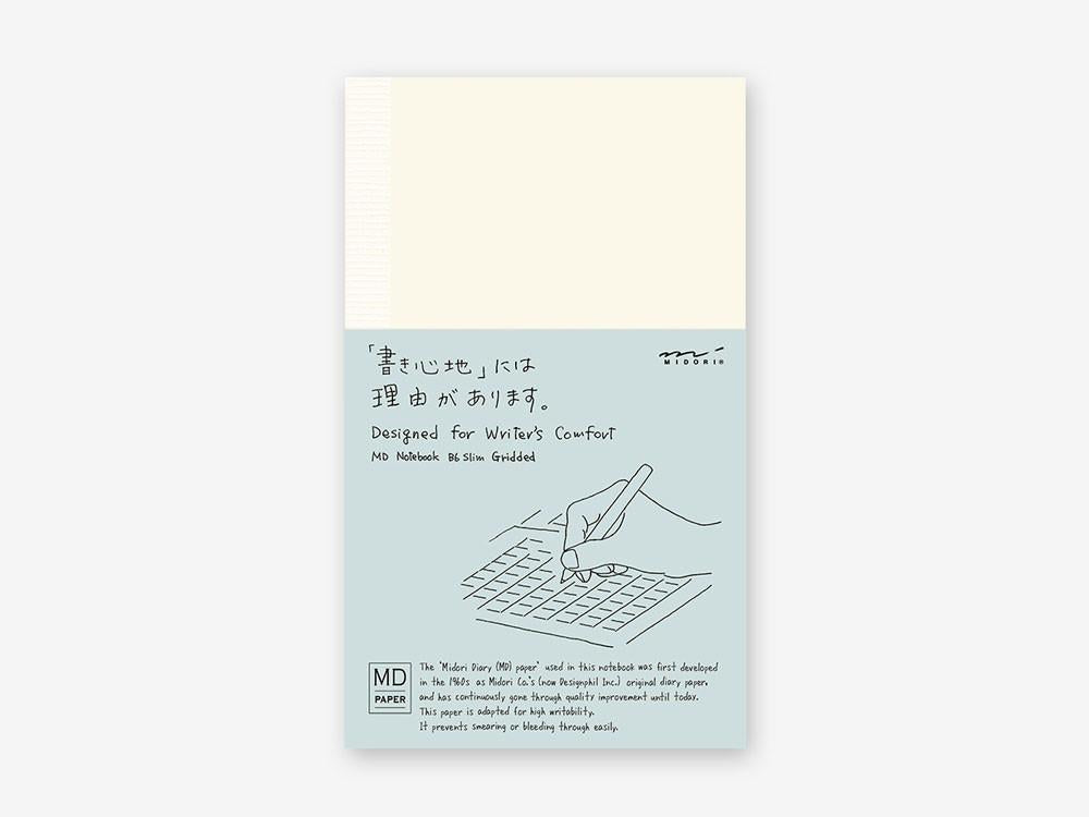 Midori MD Notebook B6 Slim Grid