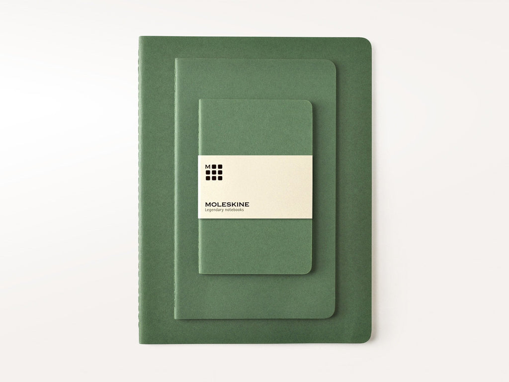 Moleskine Cahier Journal Set of 3 - Green