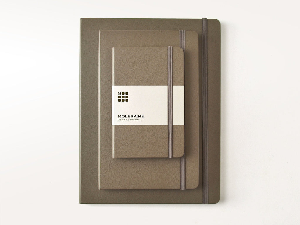 Moleskine Classic Hardcover Notebook - Earth Brown