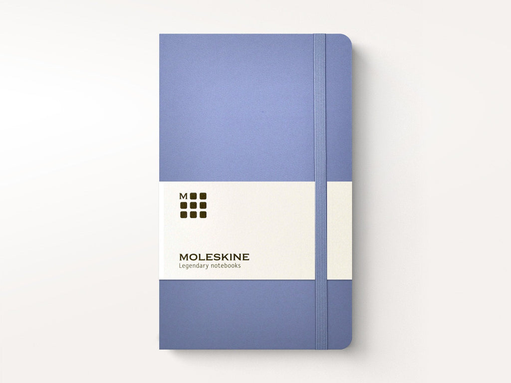 Moleskine Classic Hardcover Notebook - Hydrangea Blue
