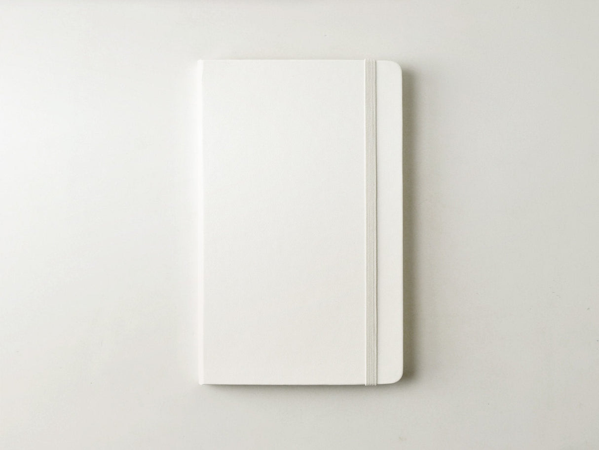 Moleskine Classic Hardcover Notebook - White