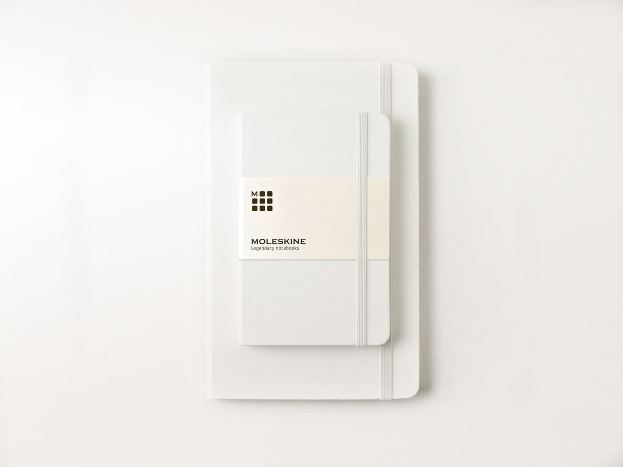 Moleskine Classic Hardcover Notebook - White