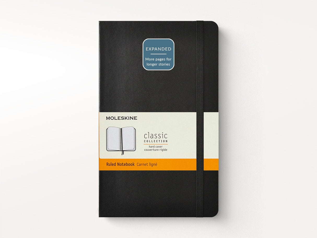 Moleskine Classic Notebook - Expanded Extra Thick Black