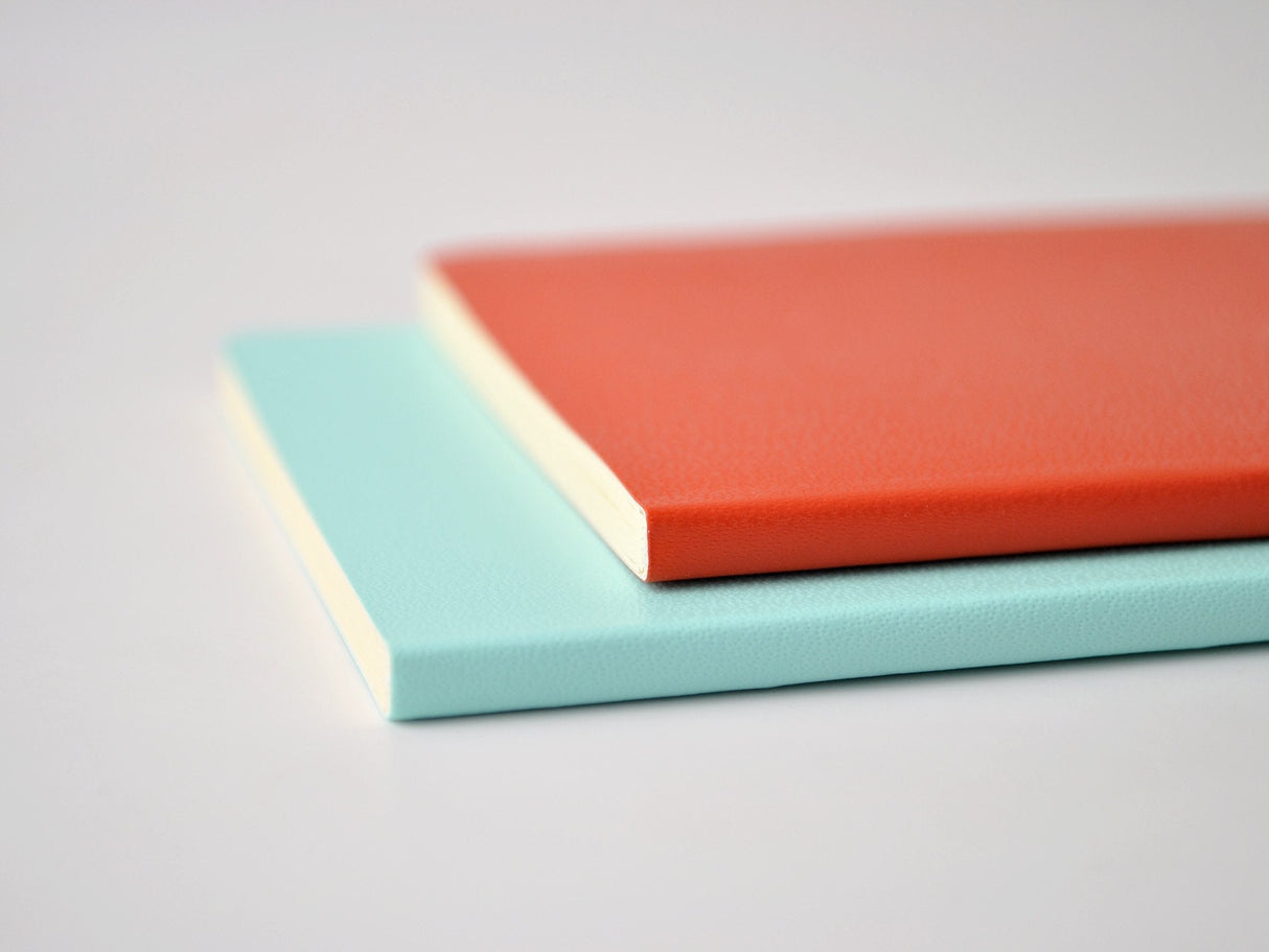 Moleskine Volant Journals Coral Orange / Aquamarine Blue